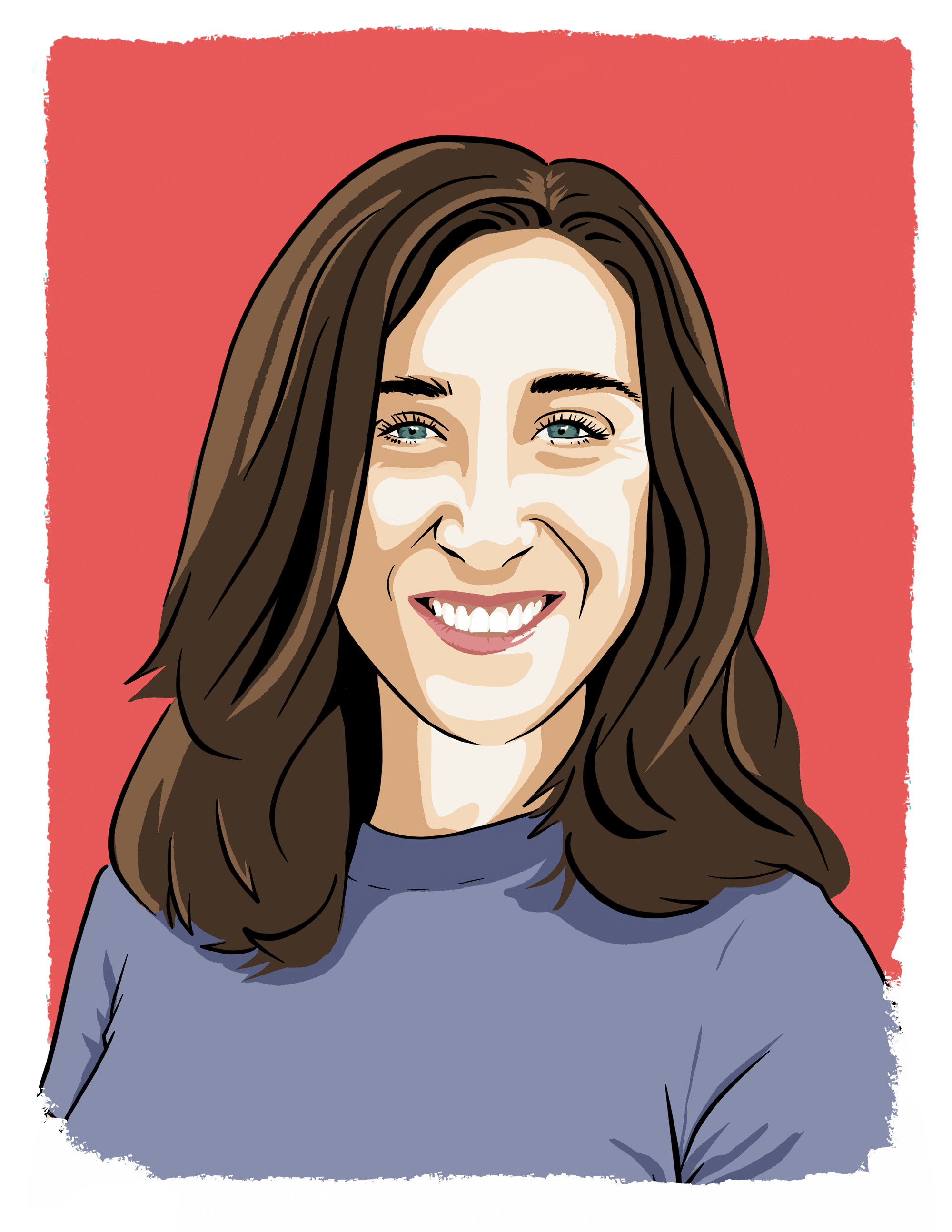 Illustration of Anna Murveit
