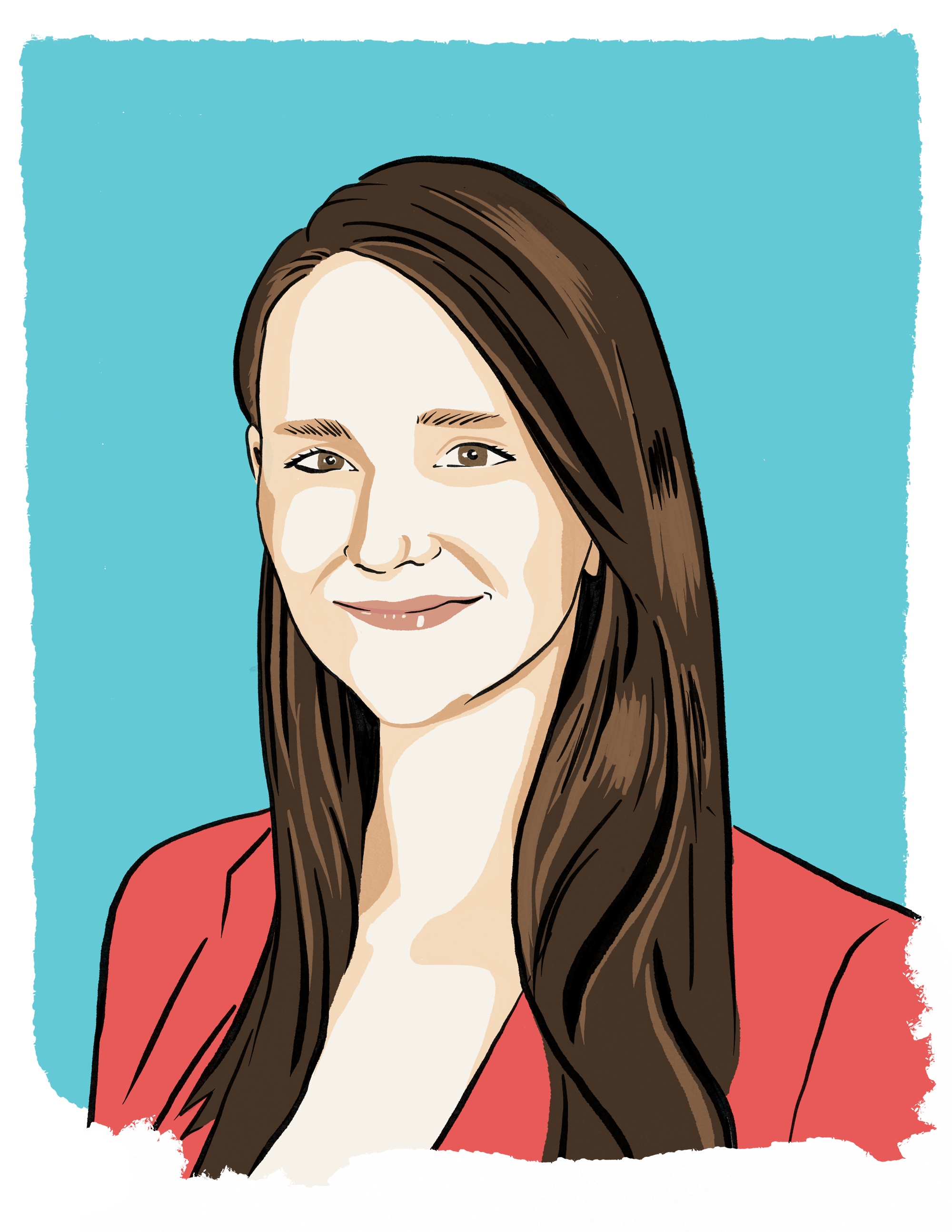 Illustration of Natalie Coston Daniels